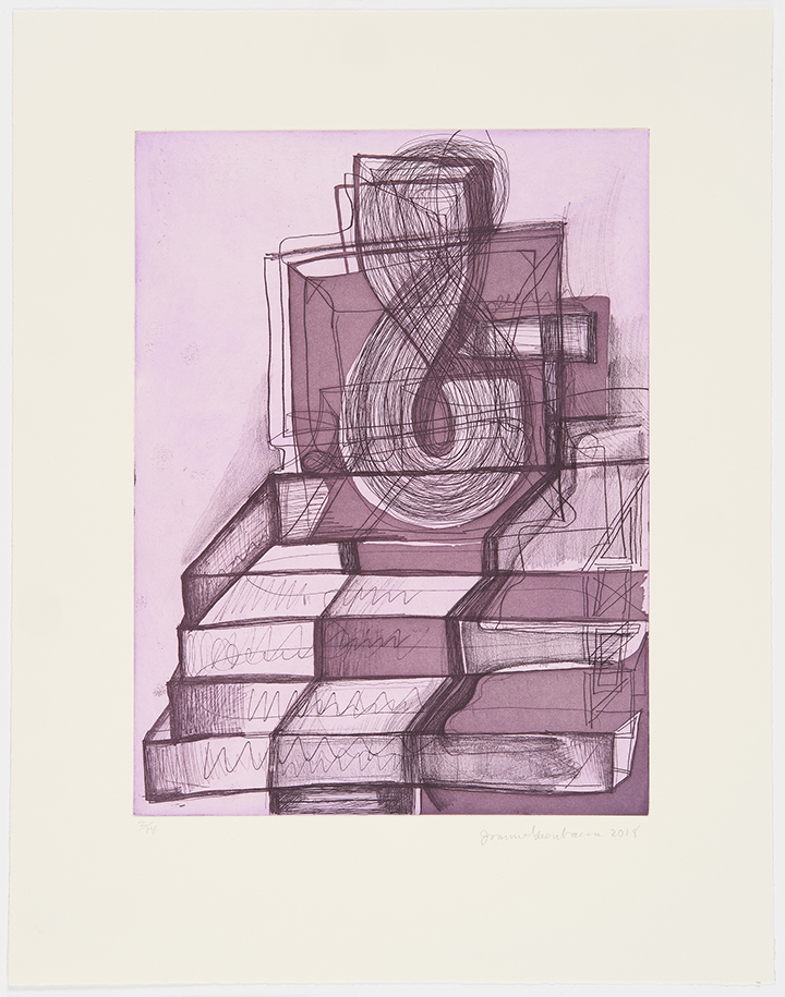 Edition Linn, Joanne Greenbaum, Etchings, 2018, 1-5