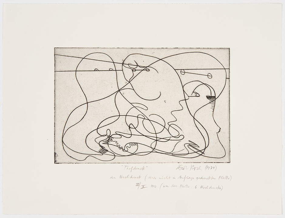 Dieter Roth, Radierung/Tiefdruck, 1974/92